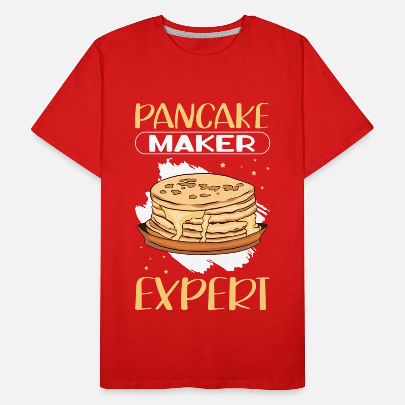 Pancakes | Pancake Pancake Gift Men's Premium Organic T-Shirt
