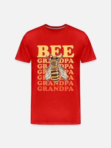 Biavlere Biavlere | Bi-bedstefar gave - Herre Premium T-shirt økologisk - 