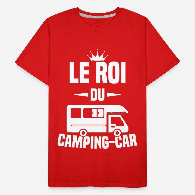Le Roi du Camping-car T-shirt bio Premium Homme