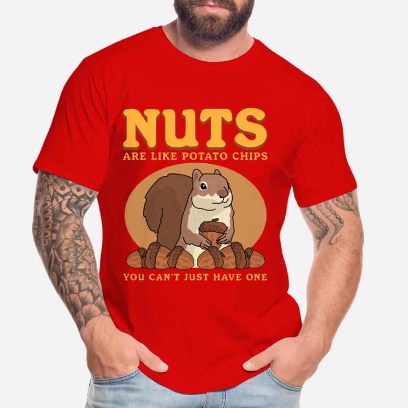 Süßes Eichhörnchen Grauhörnchen Hörnchen Geschenk Männer Premium Bio T-Shirt