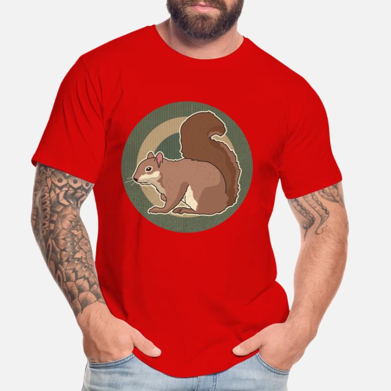 Cute Squirrel Grey Squirrel Squirrel Gift Men's Premium Organic T-Shirt