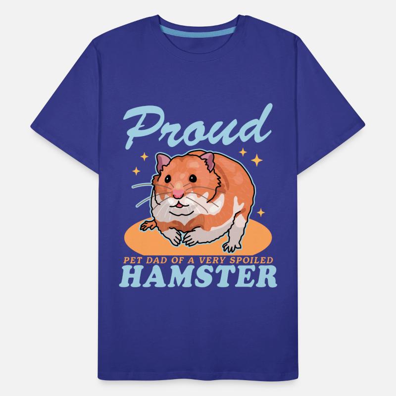 Hamster Dad | Dwarf Hamster Golden Hamster Gift Men's Premium Organic T-Shirt