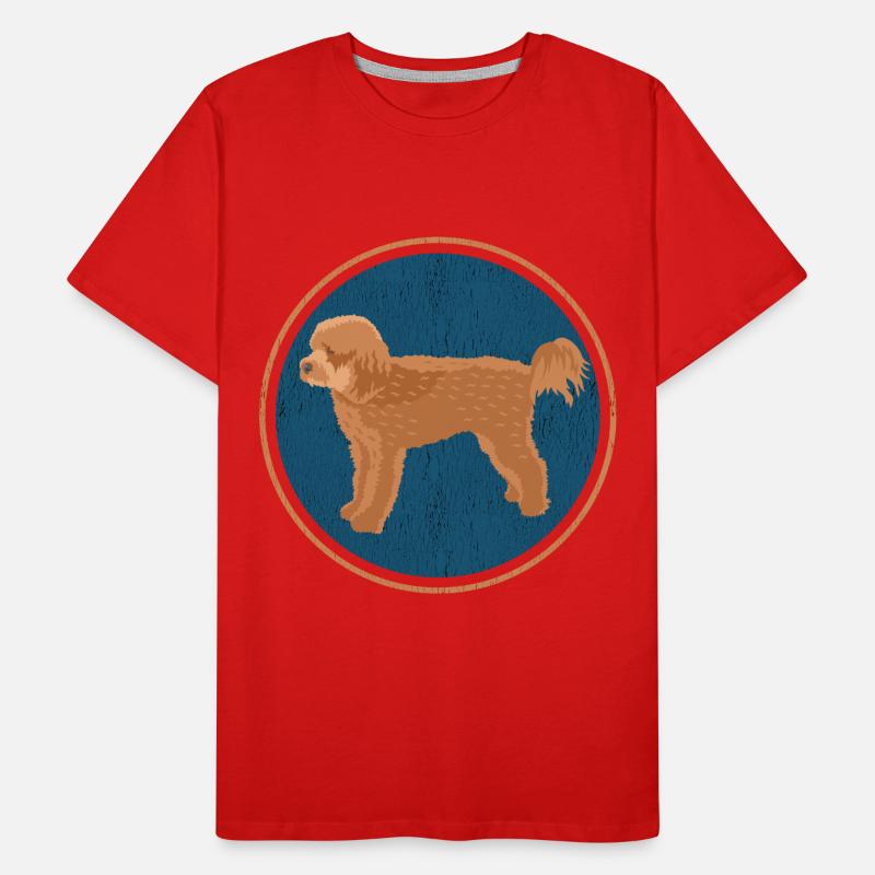 Cavapoo Hund | Cavoodle Hundebesitzer Geschenk Männer Premium Bio T-Shirt