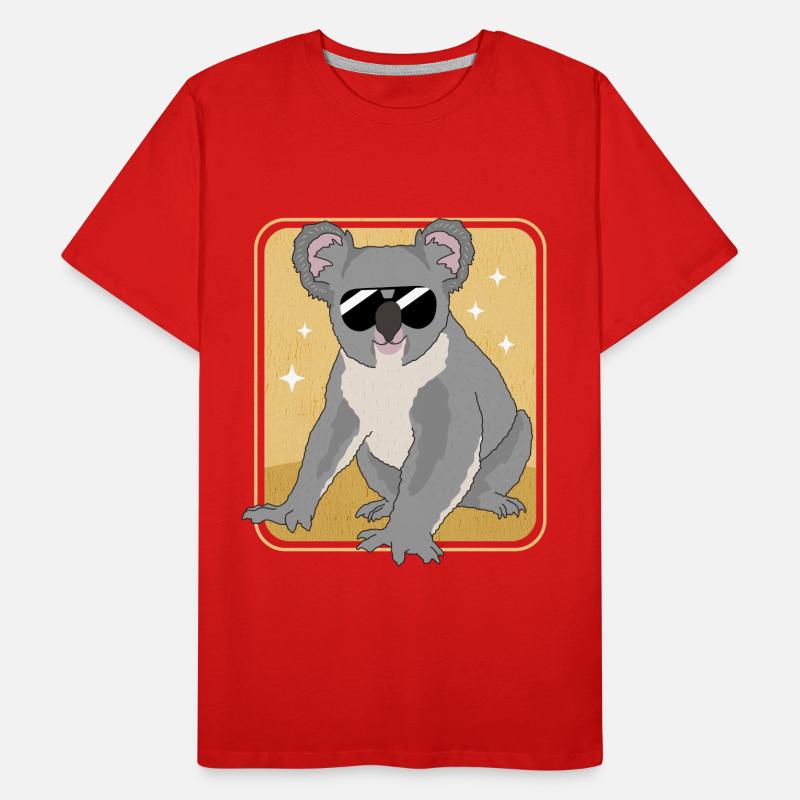 Koala Koalas Koala Bears Koala Bear Gift Men's Premium Organic T-Shirt
