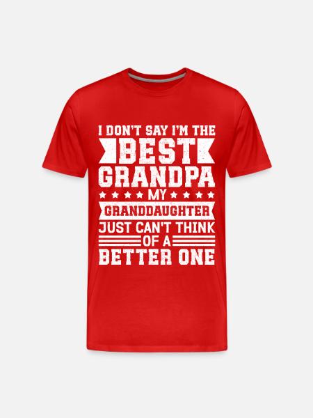 Opa Geschenk Bester Opa Geschenkidee - Männer Premium Bio T-Shirt -