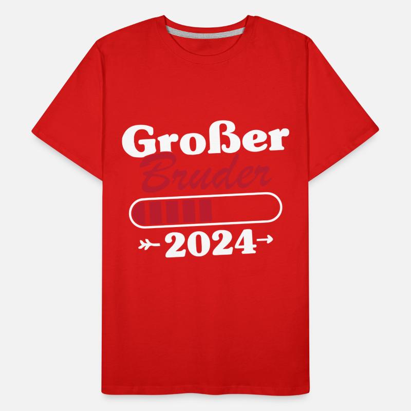 Großer Bruder Loading 2024 Männer Premium Bio T-Shirt