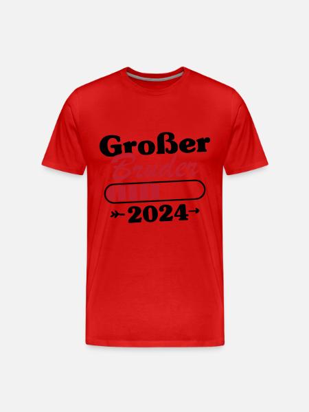 Big Brother Loading 2024 - Men's Premium Organic T-Shirt - red