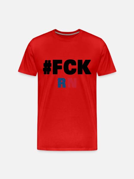 Fck rn - Men's Premium Organic T-Shirt - red