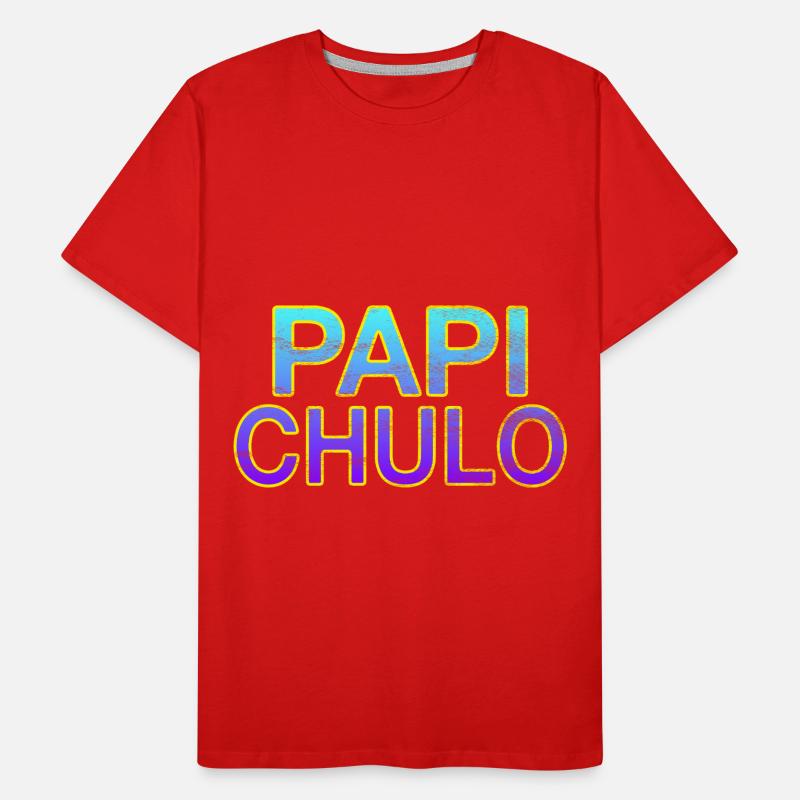 Papi Chulo - Stylish lettering Men's Premium Organic T-Shirt