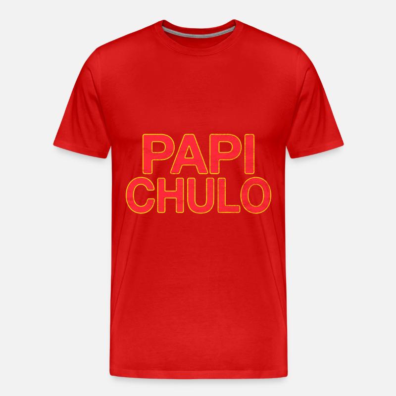 Papi Chulo - T-shirt bio Premium Homme - rouge