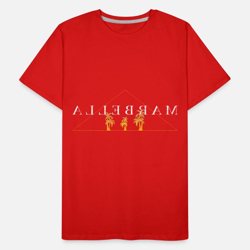 Marbella Männer Premium Bio T-Shirt