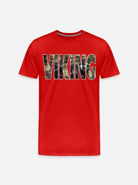 viking - Men's Premium Organic T-Shirt - red