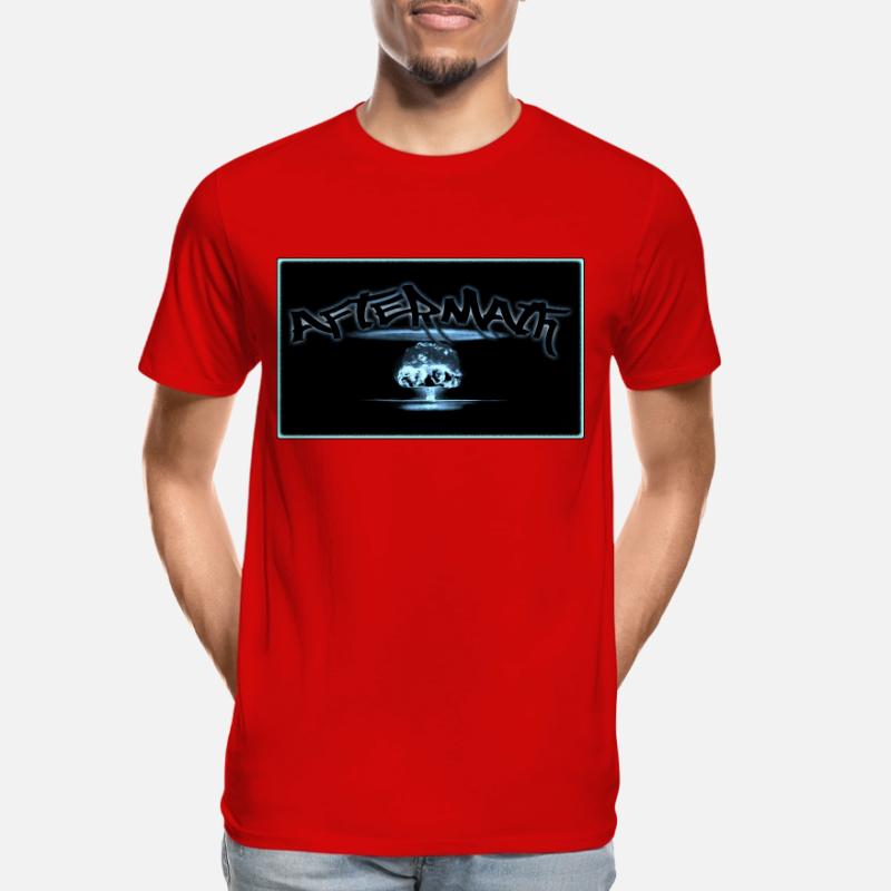 Etterspill soppsky Premium økologisk T-skjorte for menn