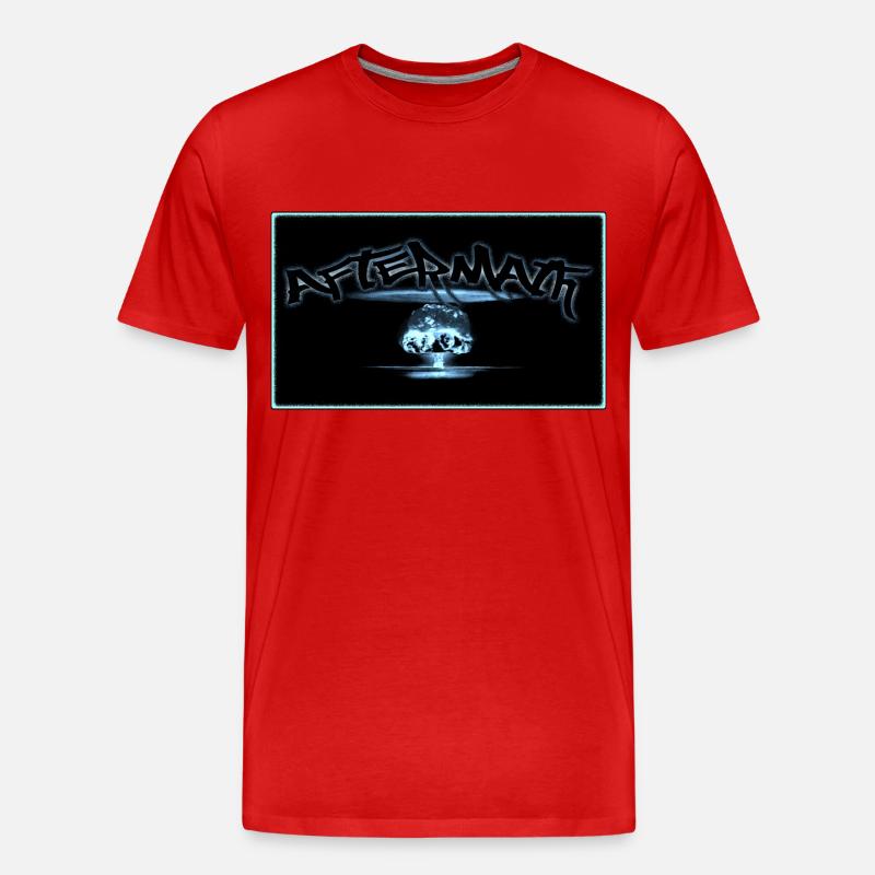 Conséquences du champignon - T-shirt bio Premium Homme - rouge