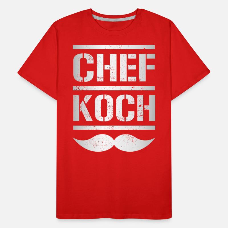 Chef T-shirt bio Premium Homme