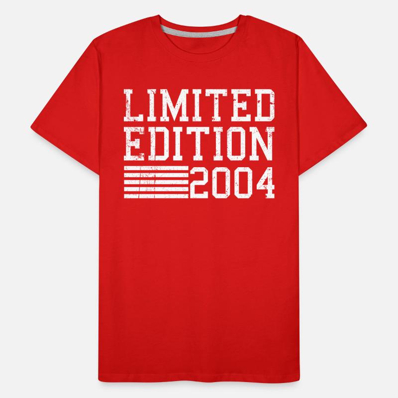 Geburtstag Limited Edition 2004 Männer Premium Bio T-Shirt