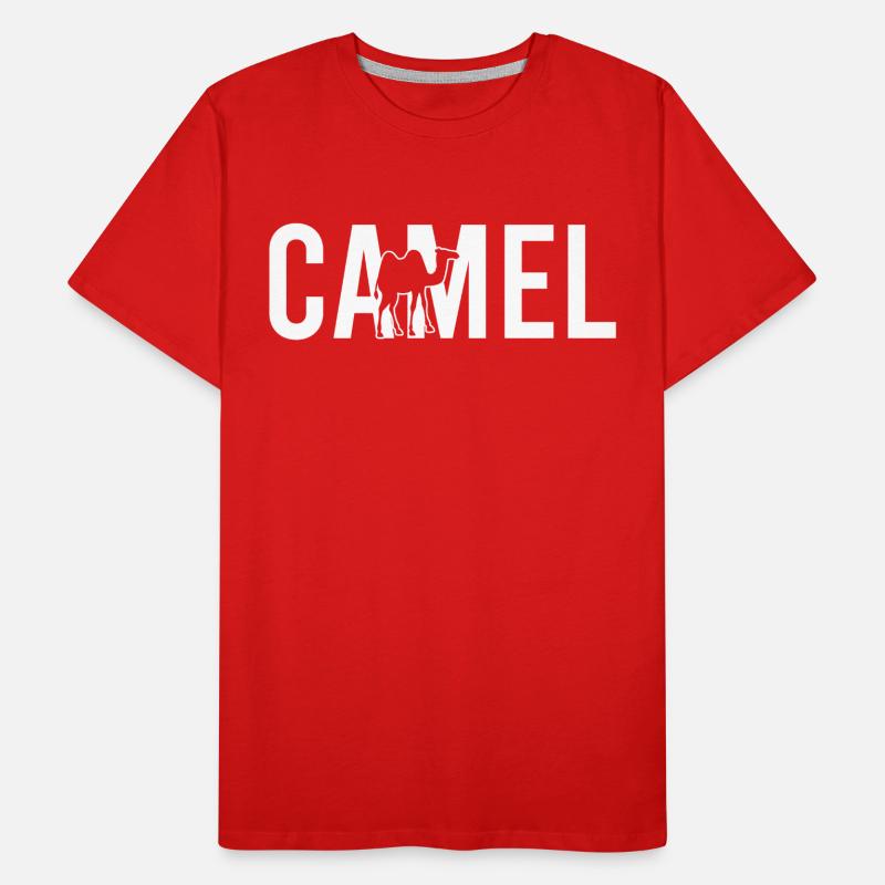 Kamel camel Männer Premium Bio T-Shirt