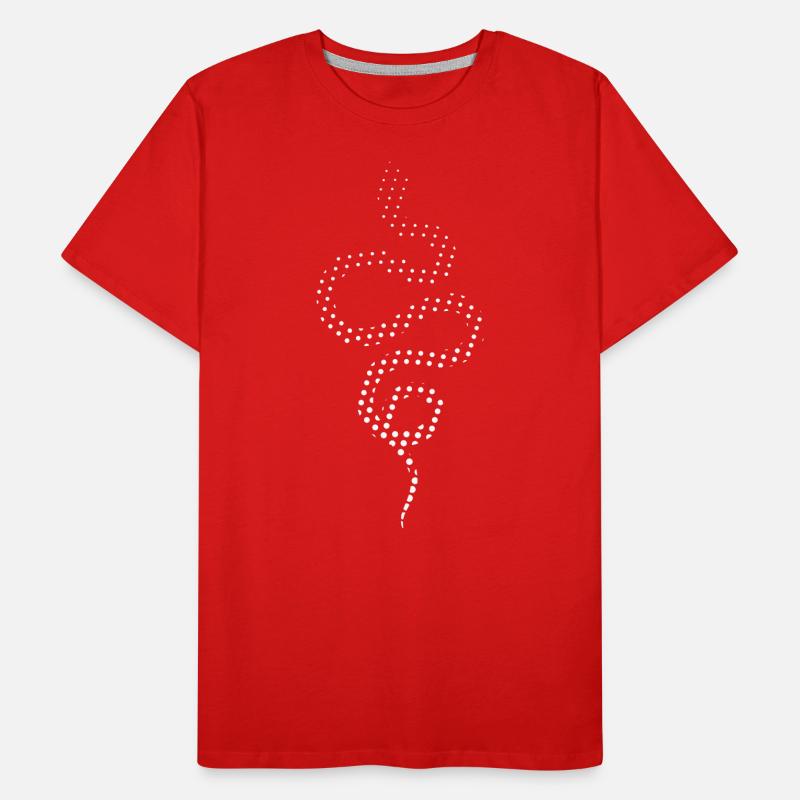 Serpent T-shirt bio Premium Homme