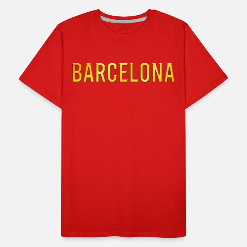 Barcelone T-shirt bio Premium Homme