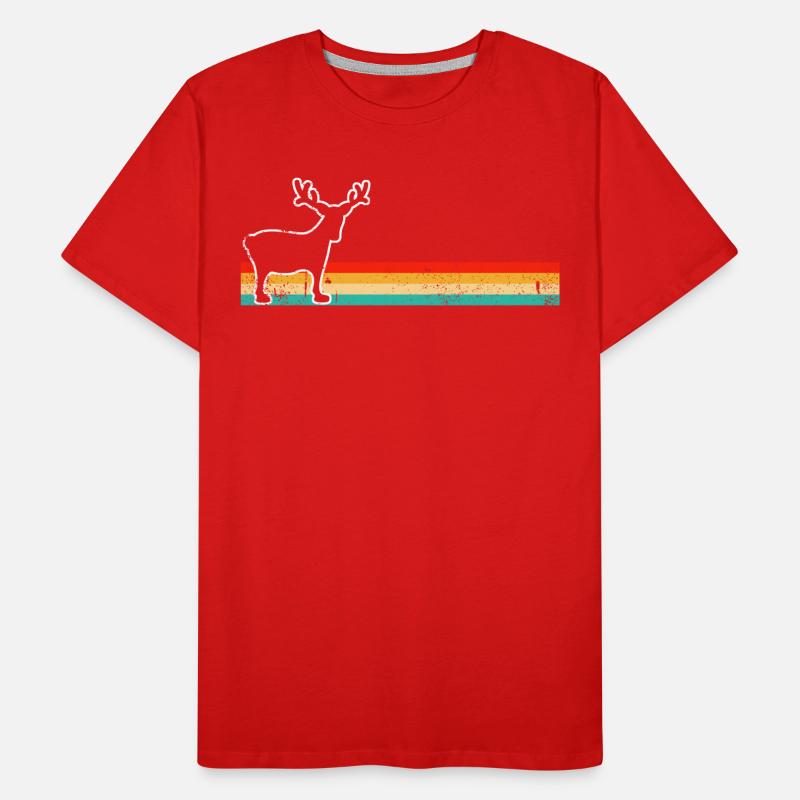 Moose Rétro T-shirt bio Premium Homme