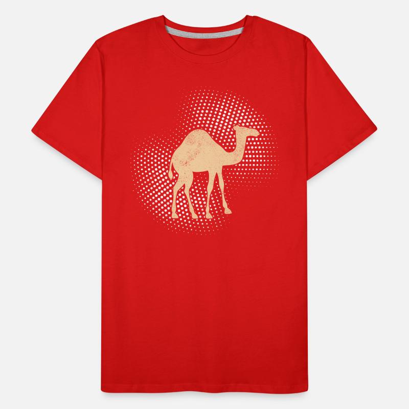 Dromadaire de chameau T-shirt bio Premium Homme