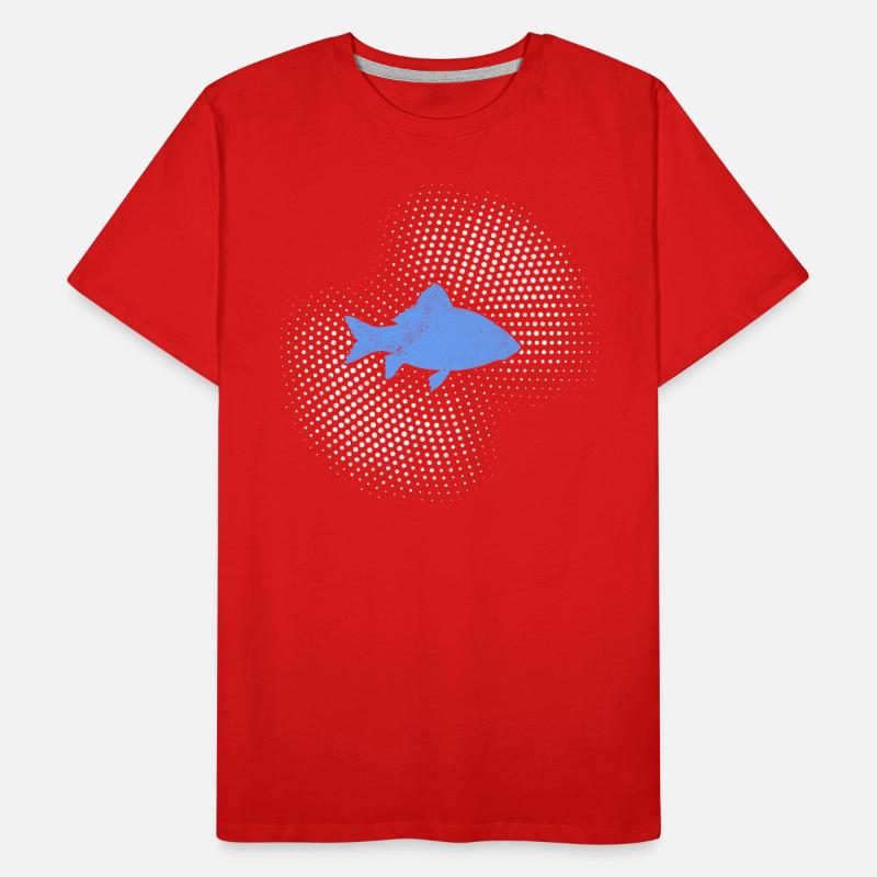 Fish Men's Premium Organic T-Shirt
