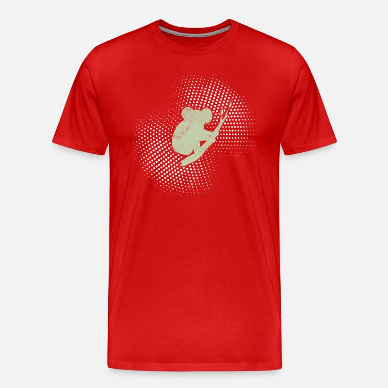 Koala - Männer Premium Bio T-Shirt - Rot