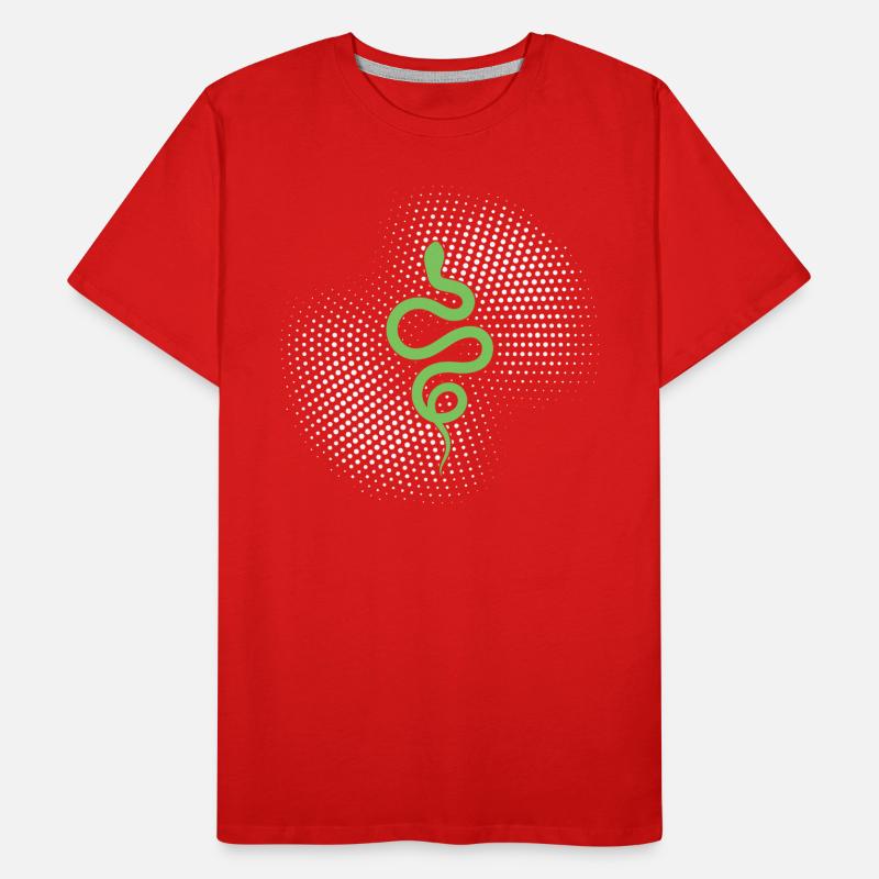 Serpent T-shirt bio Premium Homme