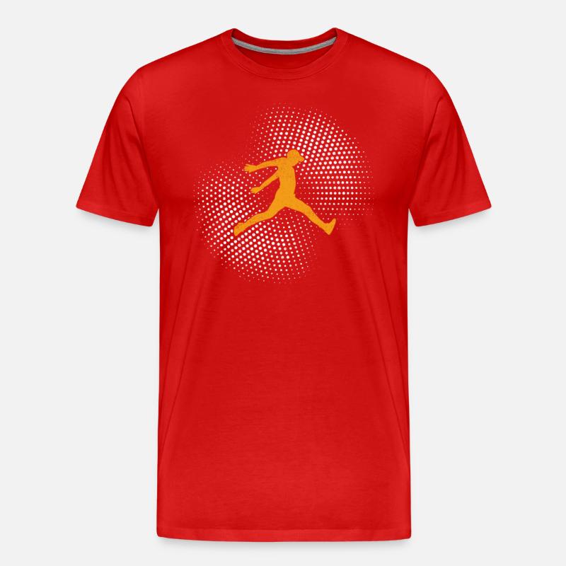parkour - Männer Premium Bio T-Shirt - Rot