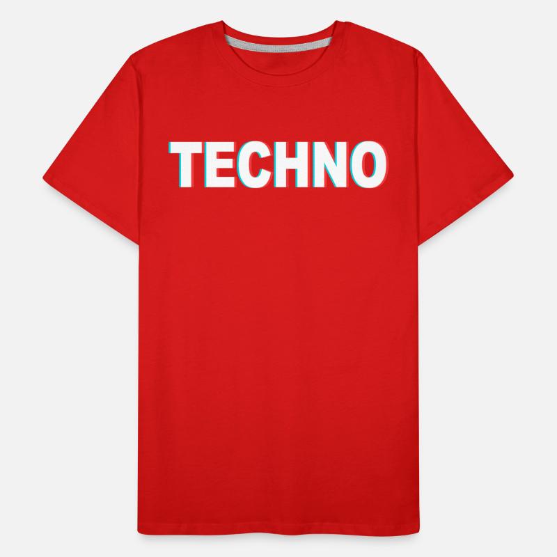Techno Men's Premium Organic T-Shirt