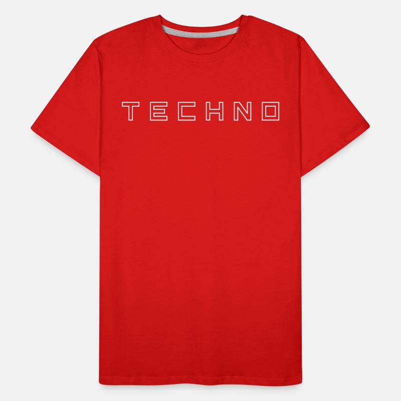 Techno Men's Premium Organic T-Shirt