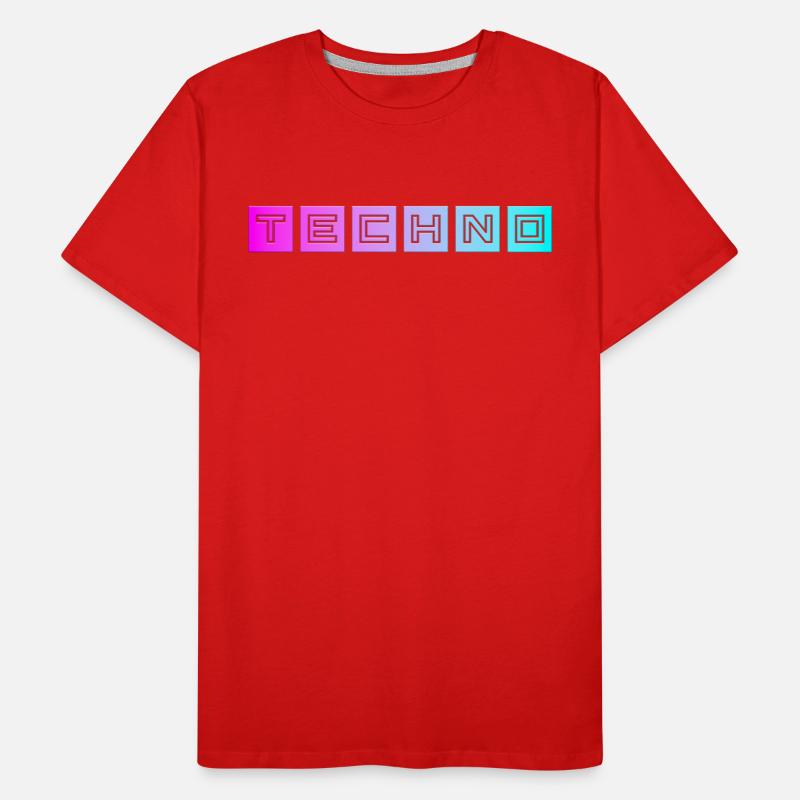 Techno Men's Premium Organic T-Shirt