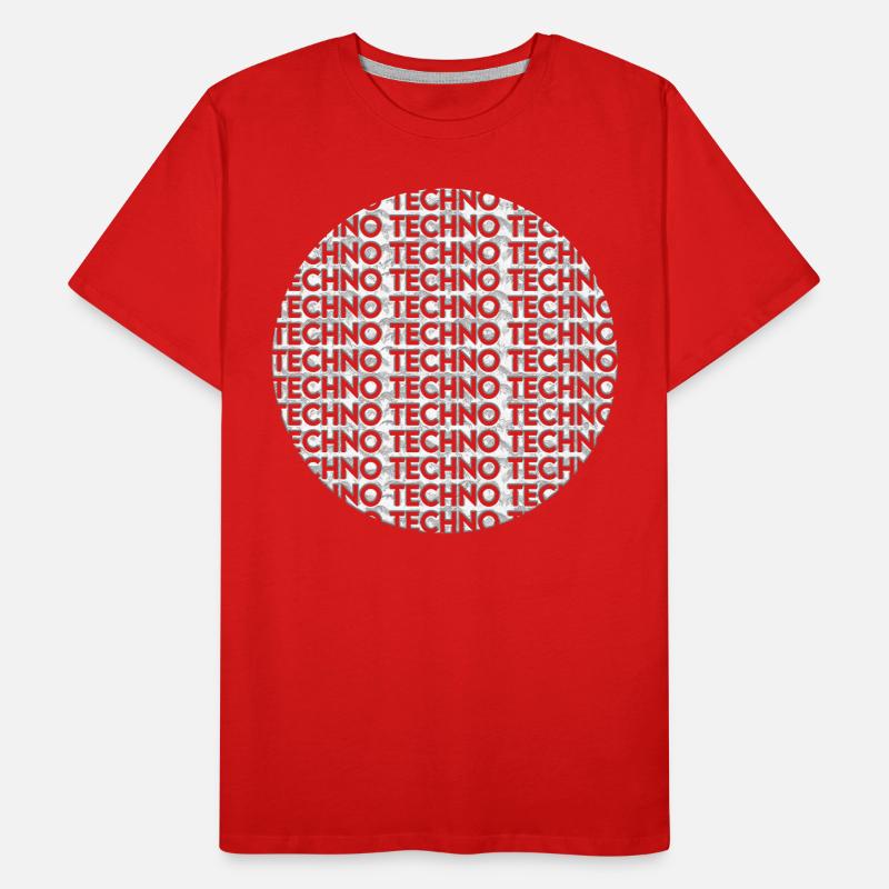 Techno T-shirt bio Premium Homme