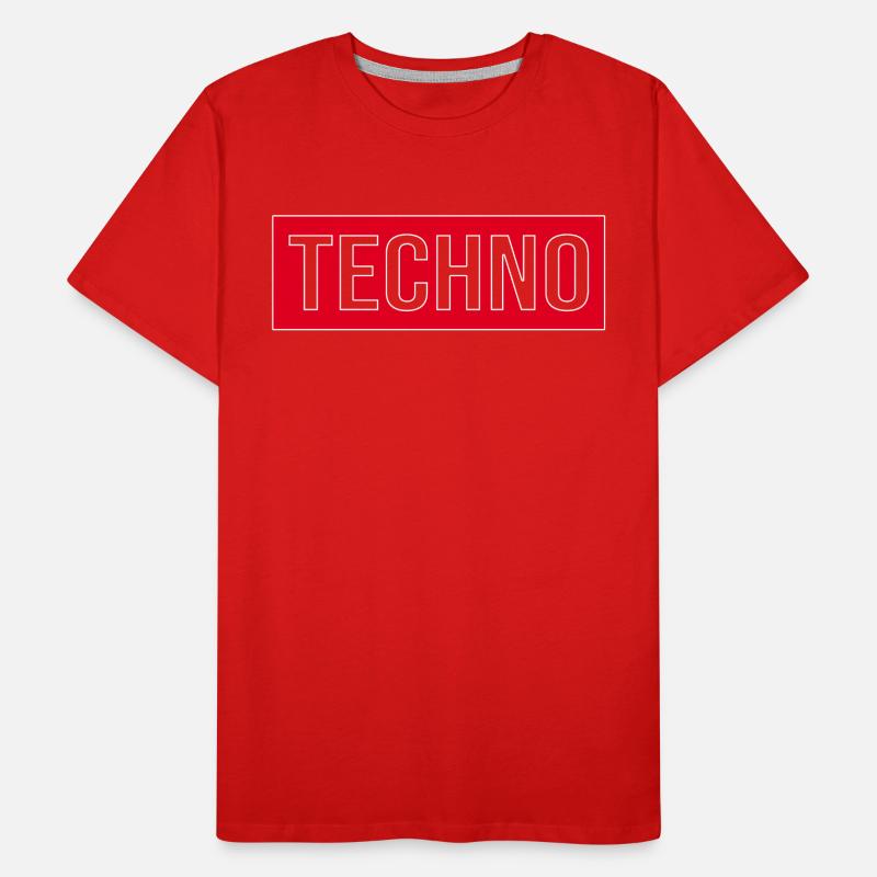 Techno Men's Premium Organic T-Shirt
