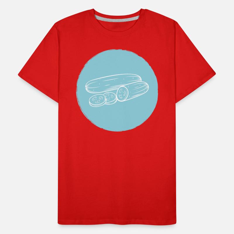 Concombre T-shirt bio Premium Homme