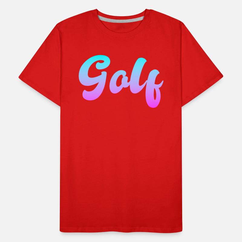 Golf Männer Premium Bio T-Shirt