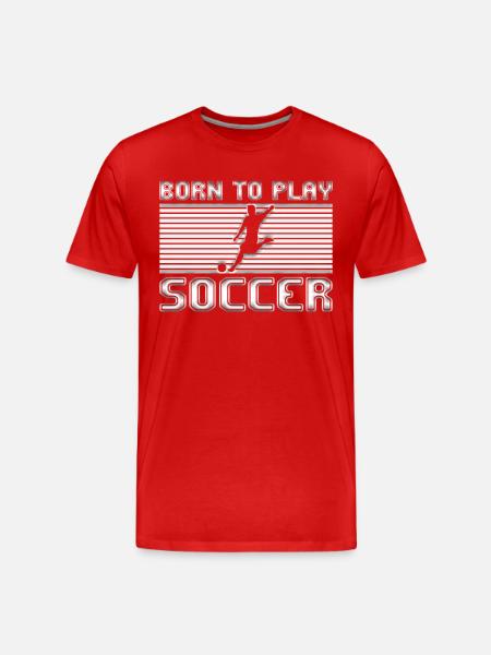 Football - T-shirt bio Premium Homme - rouge