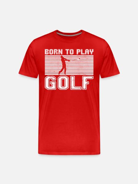 Golfe - T-shirt bio Premium Homme - rouge