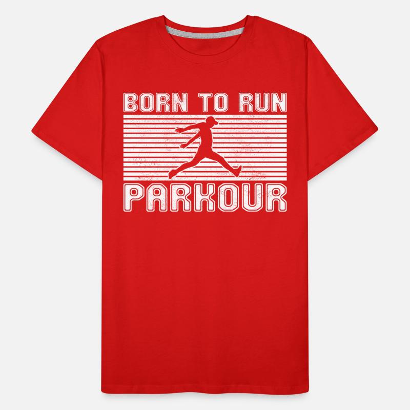 Parkour Men's Premium Organic T-Shirt