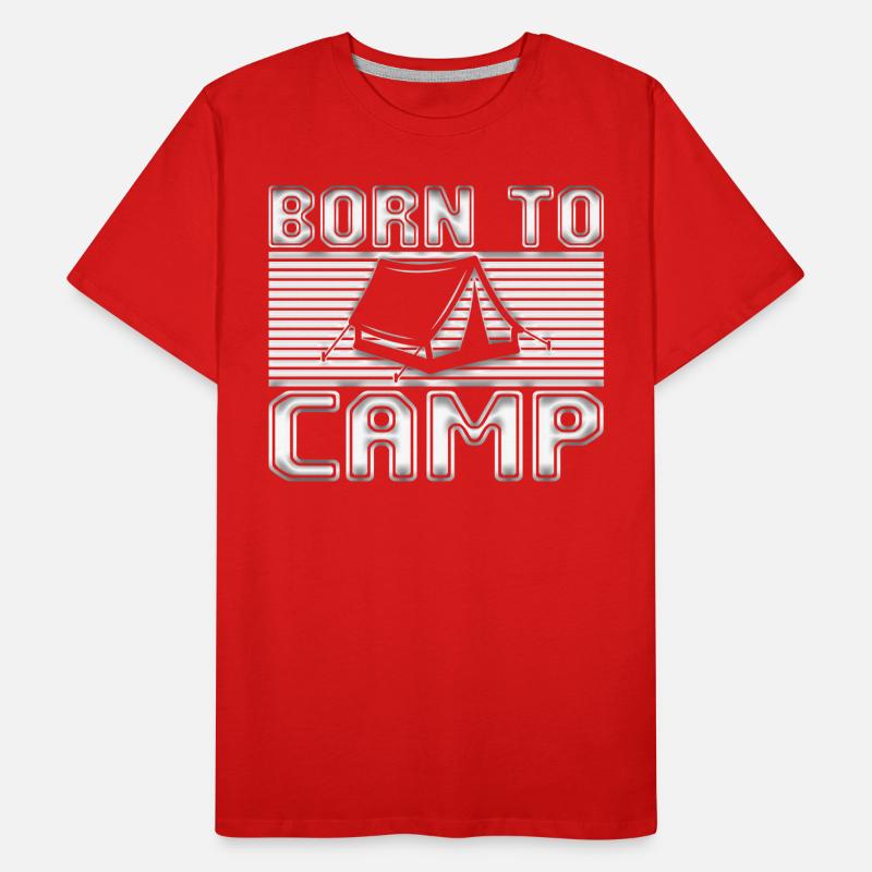 Campen Männer Premium Bio T-Shirt