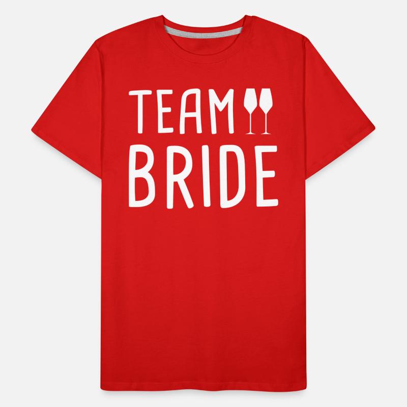 mariée de l’équipe T-shirt bio Premium Homme