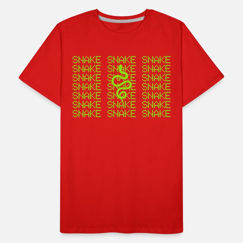 Serpent T-shirt bio Premium Homme