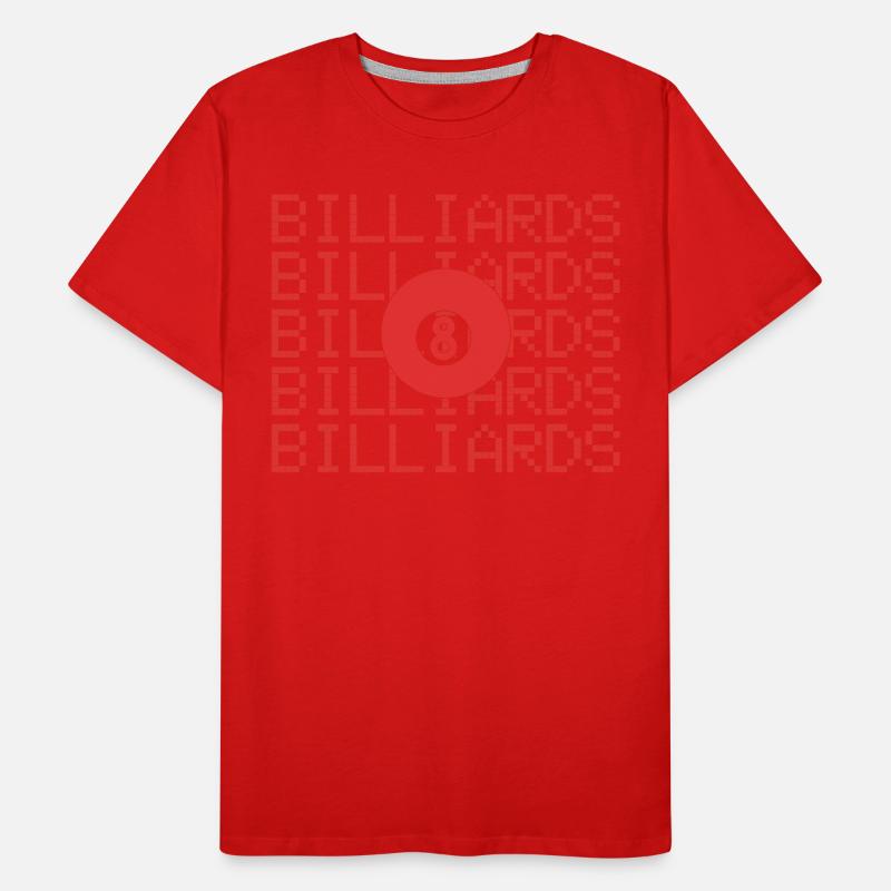 Billard T-shirt bio Premium Homme