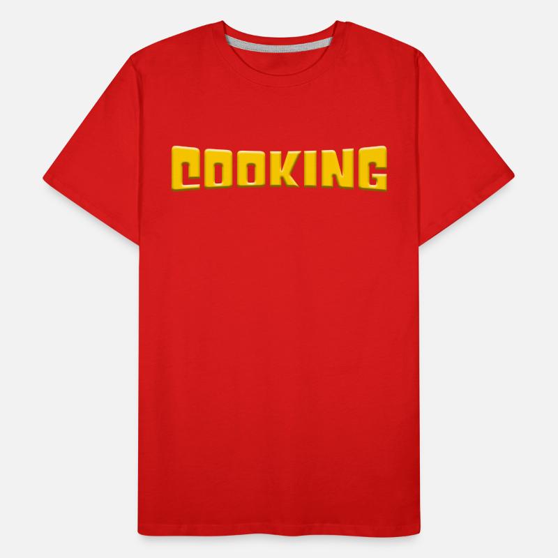 Cuire T-shirt bio Premium Homme
