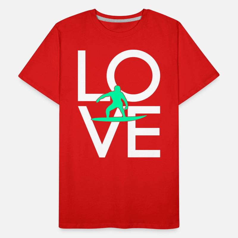 Surf T-shirt bio Premium Homme