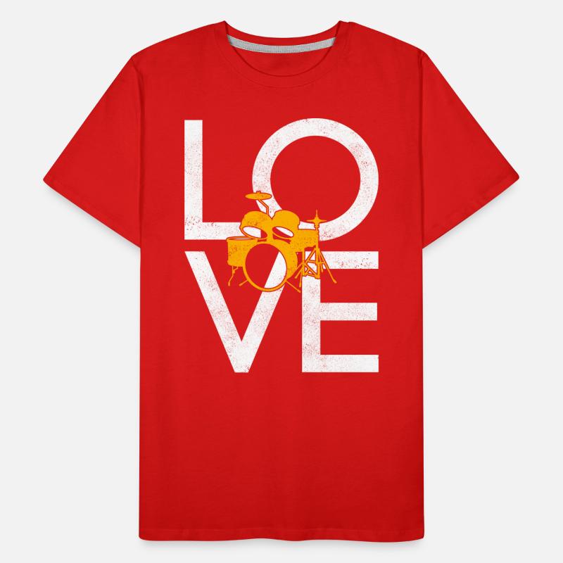 Percussion T-shirt bio Premium Homme