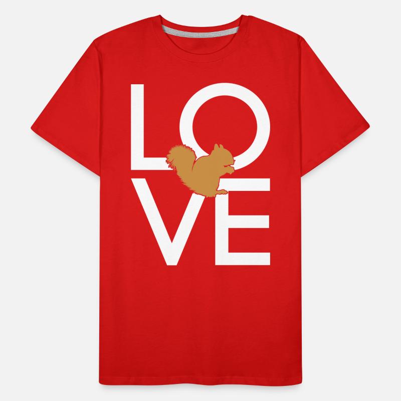 Écureuil T-shirt bio Premium Homme