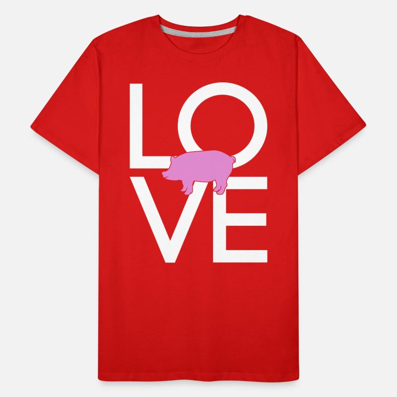 Cochon T-shirt bio Premium Homme