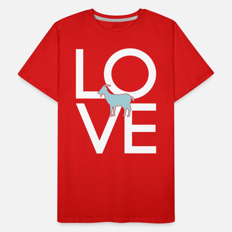 Goat Men's Premium Organic T-Shirt