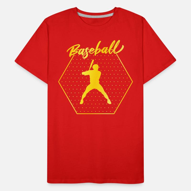 Baseball Men's Premium Organic T-Shirt